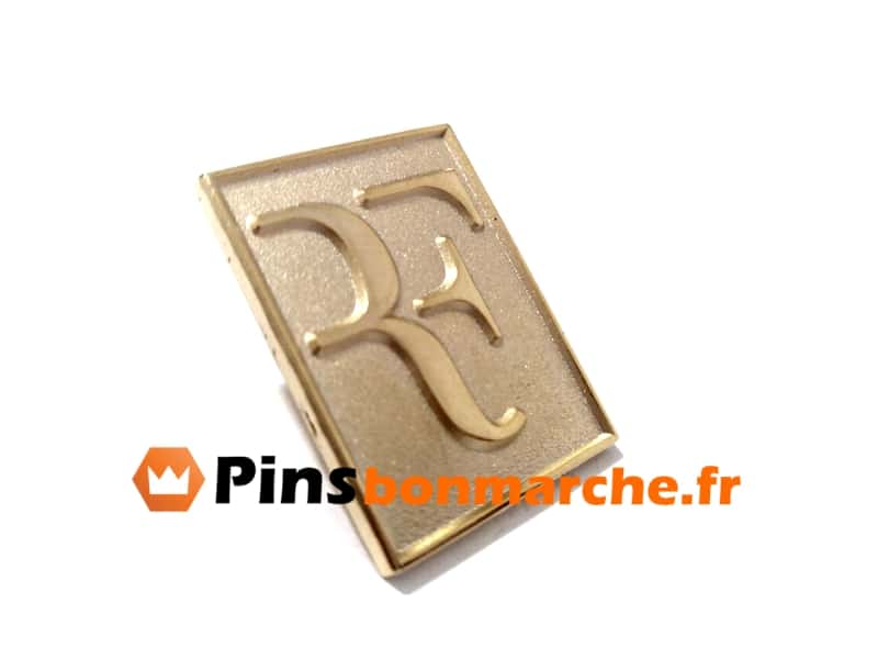 Pin's ovale avec impression photo couleur