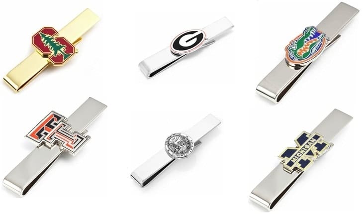 Personalized tie clips