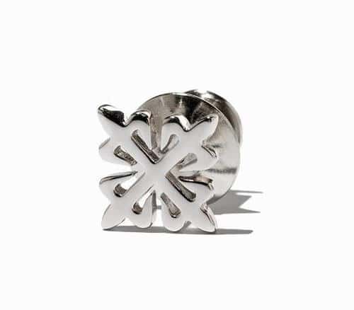Pin’s en argent avec logo d'entreprise